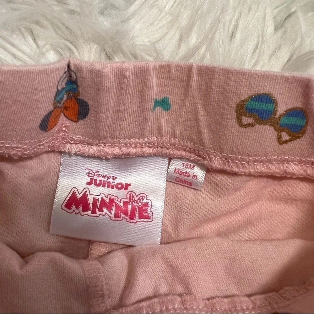 Disney Juniors Skort Light Pink Tropical Minnie Mouse